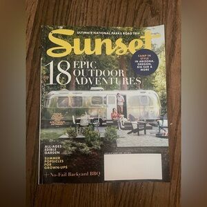 Sunset Magazine Experience The West Outdoor Adventures Magazine July 2016